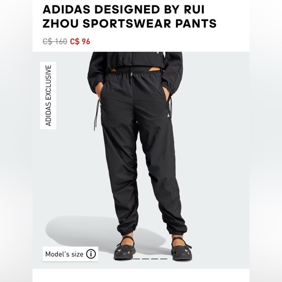 ADIDAS X RUI ZHOU PANTS M - Picture 2 of 5